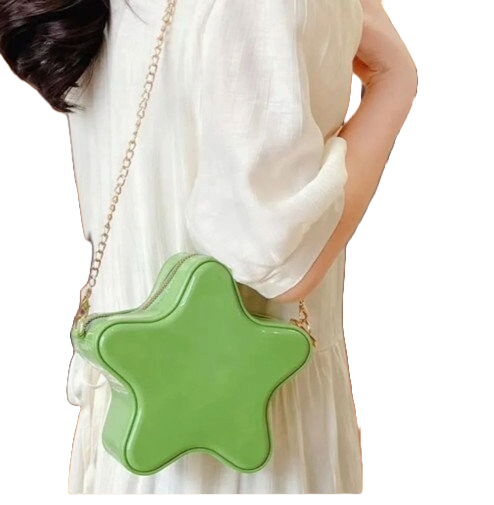 Mini star cute pu leather stylish crossbody sling bag for women